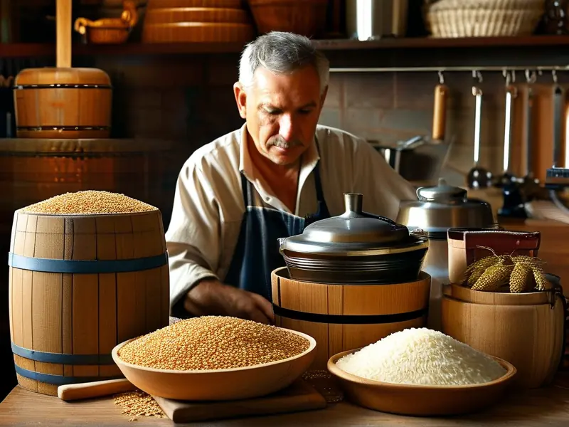 家庭自制白酒操作过程实拍