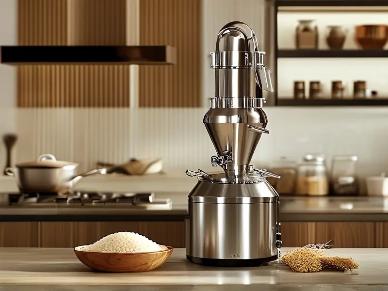 家用自制酿酒机实景展示图