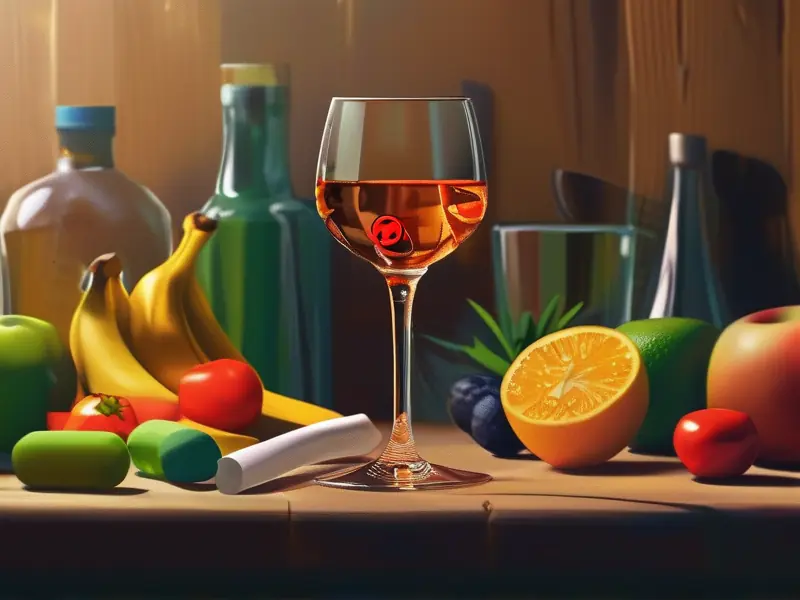 忌酒方法示意图：健康戒酒替代品