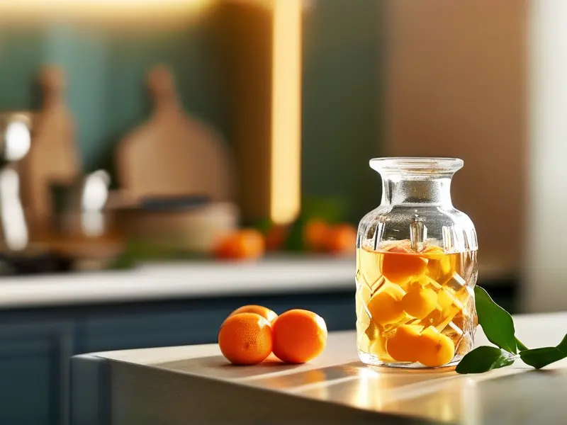 金桔泡酒制作过程实拍图