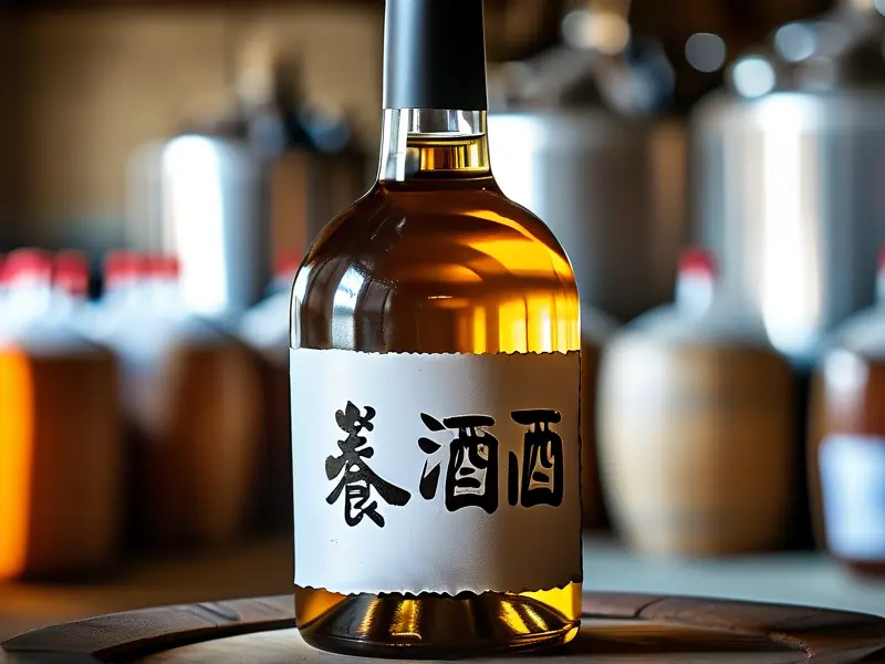 粮食酿造酒的标准代号标签特写