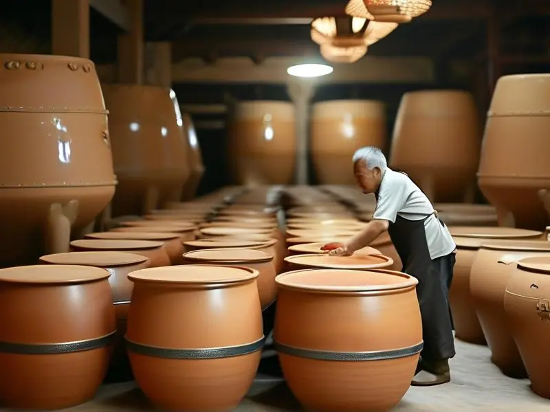 李兴发古法酿酒集团传统酿酒工艺展示