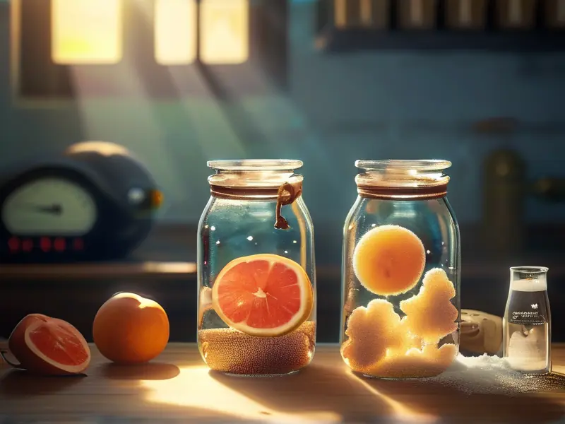 水果发酵过程示意图