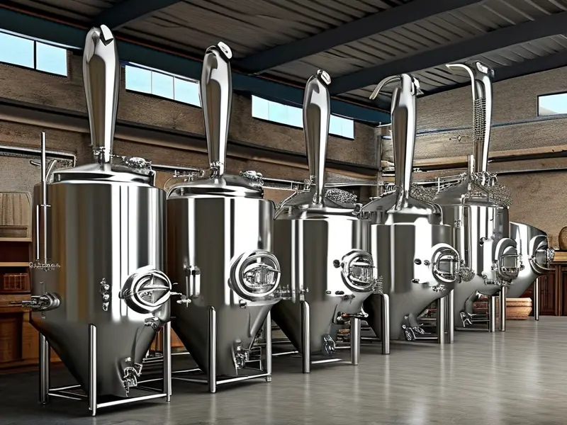 500斤不锈钢酿酒设备实拍图