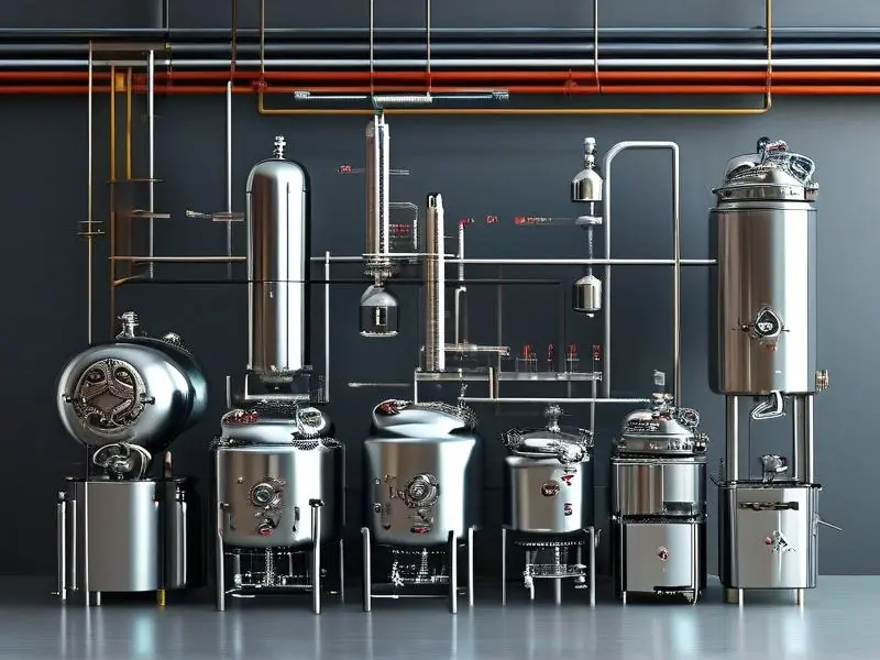 酿酒用设备展示图