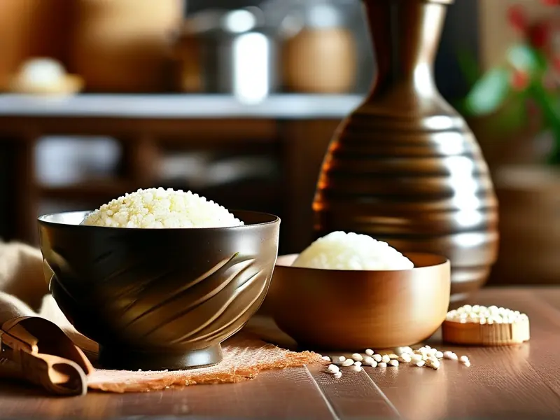 家庭自制糯米甜酒成品展示