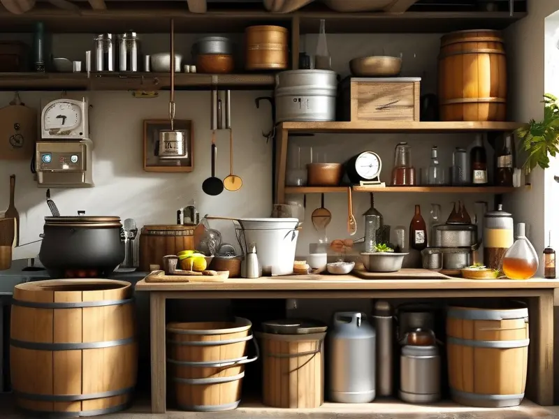 普通人在家酿酒实际操作场景