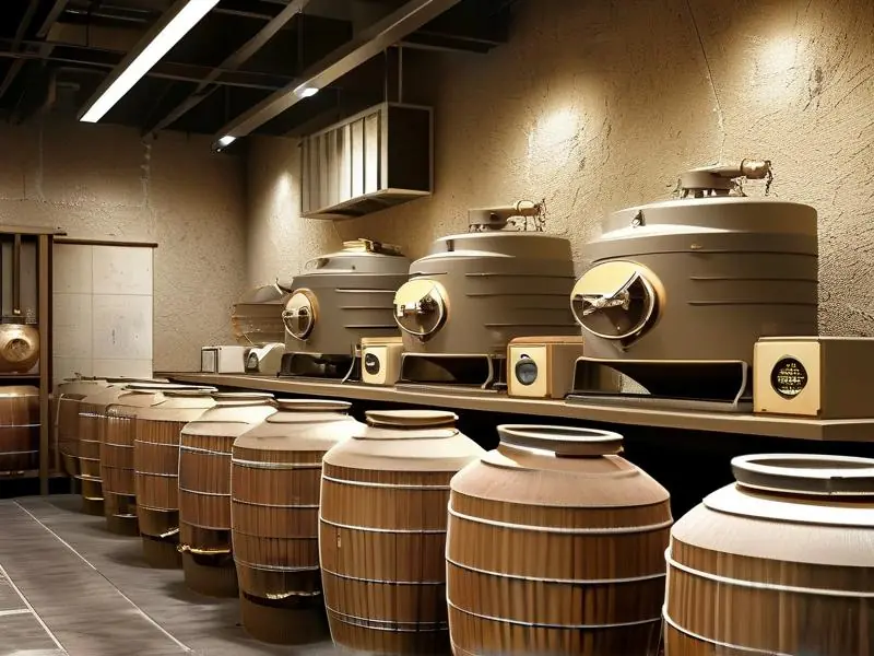 清酒酿造工艺流程示意图