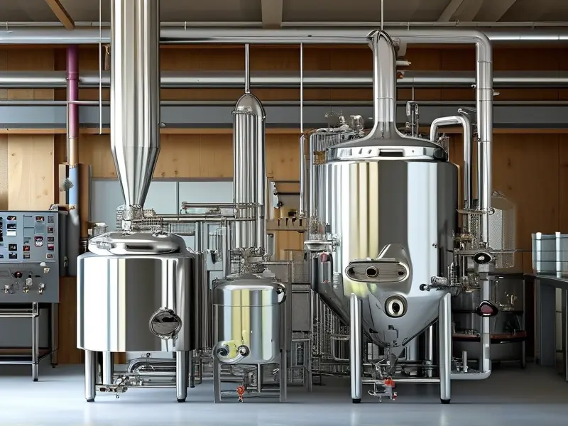 全套酿酒设备展示图