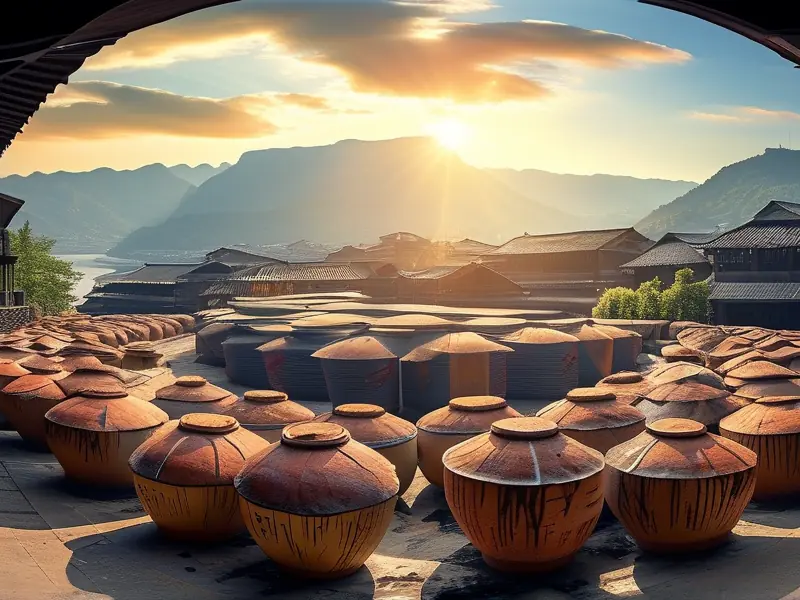 仁怀酿丰酒业传统酱香型白酒酿造基地实景