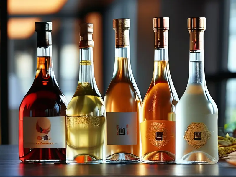 白酒鉴别实验对比图