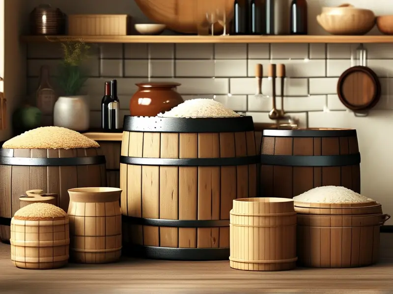 家庭大米酿酒工具展示图