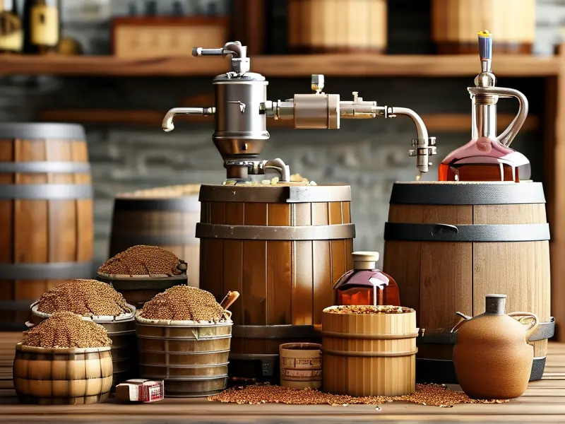 家庭散白酒制作过程图解