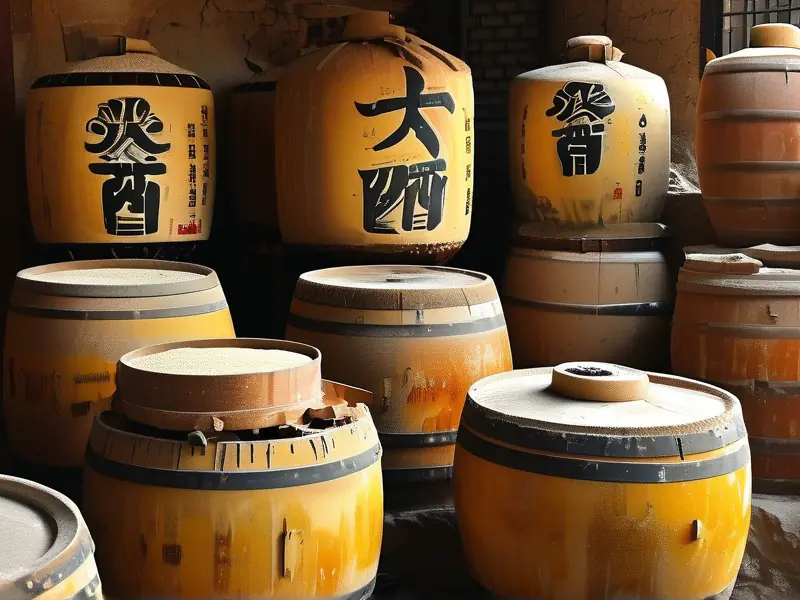 山西代县黄酒传统酿造工艺展示