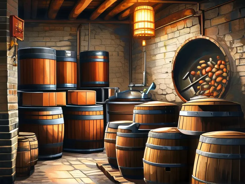 传统烧酒酿造过程图解