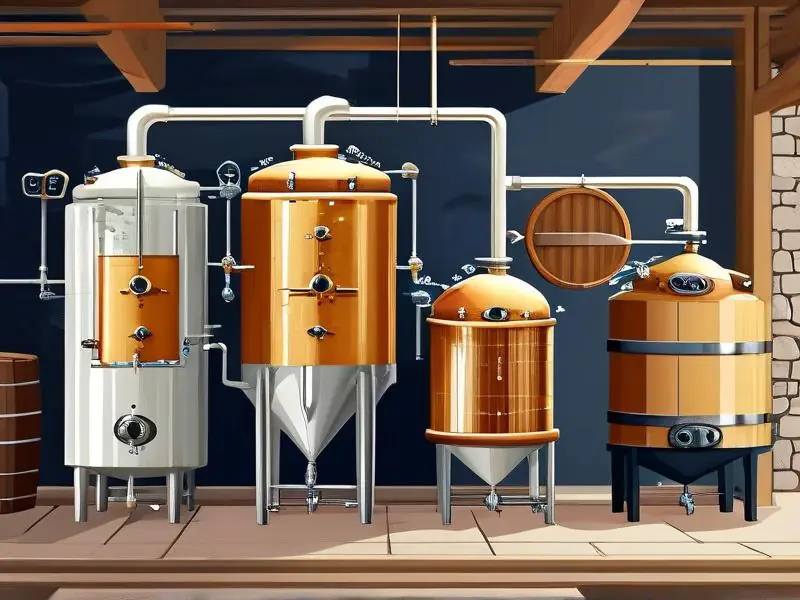 生态酿酒和固态酿酒技术对比图