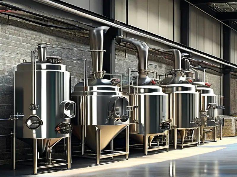 熟料酿酒设备工作场景实拍图