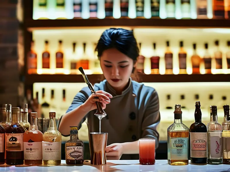 唐山调酒培训学校实操教学现场