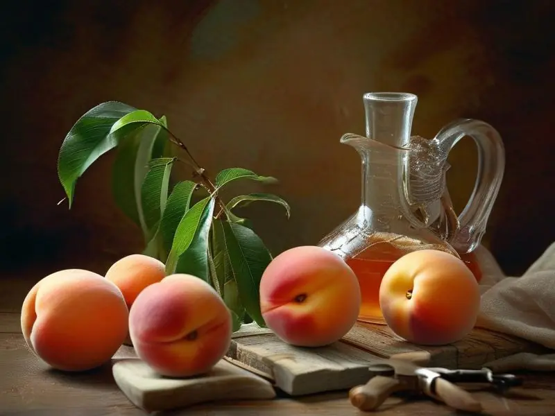 家庭自制桃子酒的步骤展示