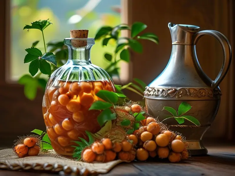 万寿果酒制作过程展示