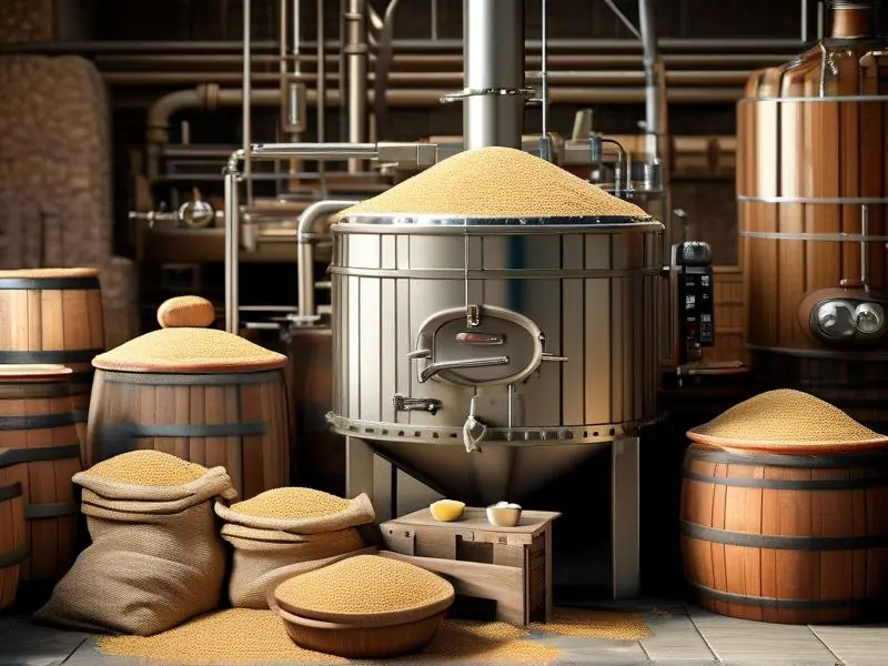 五百斤粮食酿酒设备实际使用场景