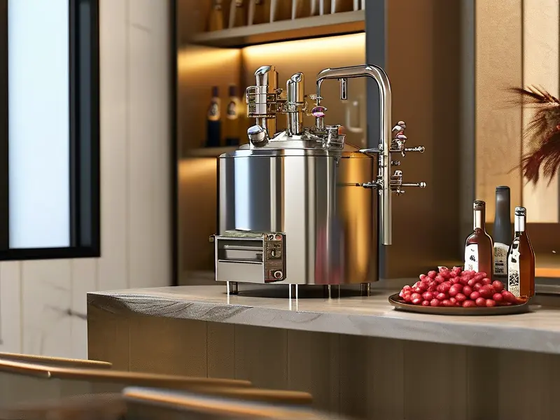 欣顺昊小型酿酒设备实物展示