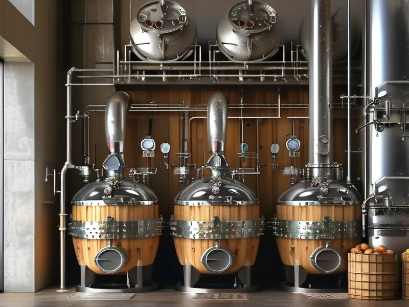 洋酒酿造过程图解