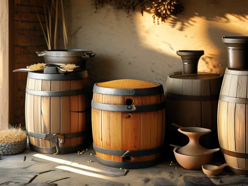 玉米烧酒制作过程展示