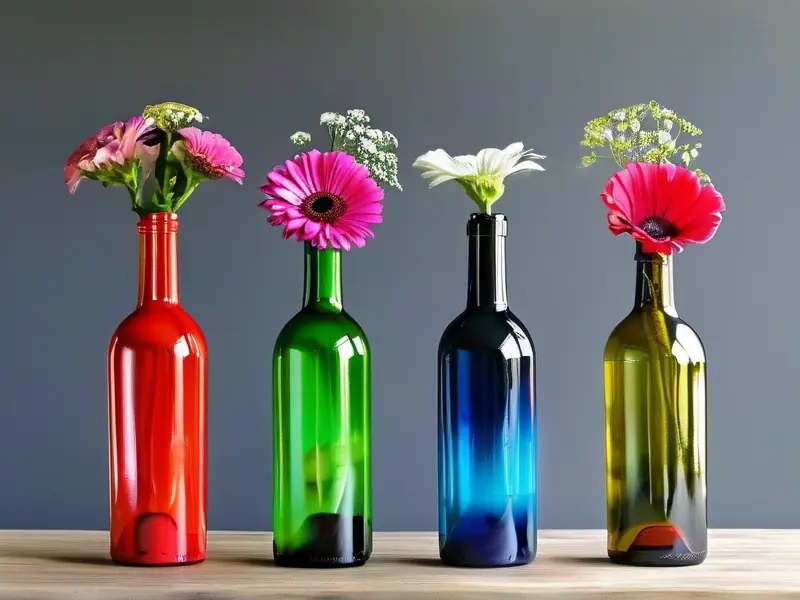 切割酒瓶子做花盆的详细步骤图示