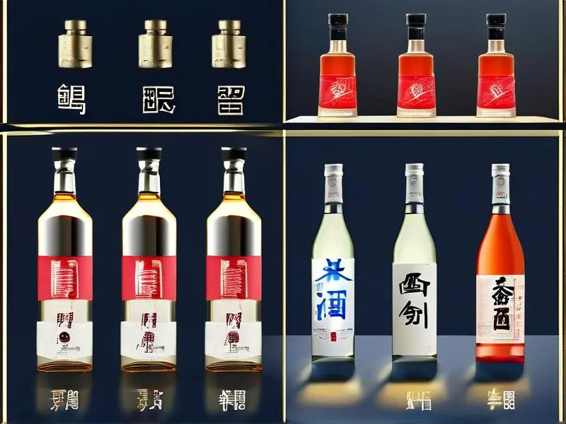 纯粮酿造白酒与勾兑白酒鉴别方法对比图