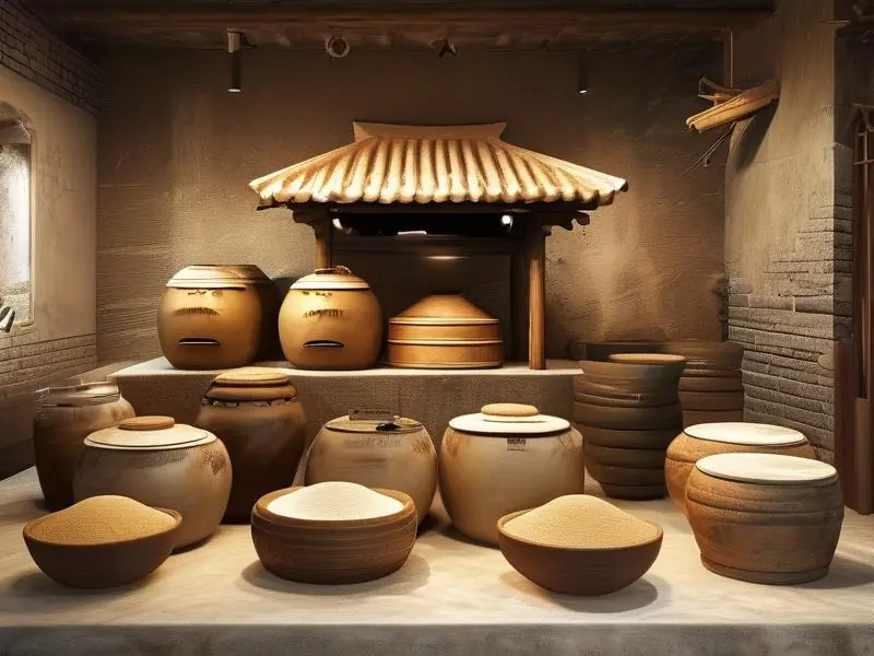 甜白酒制作工艺流程实拍图