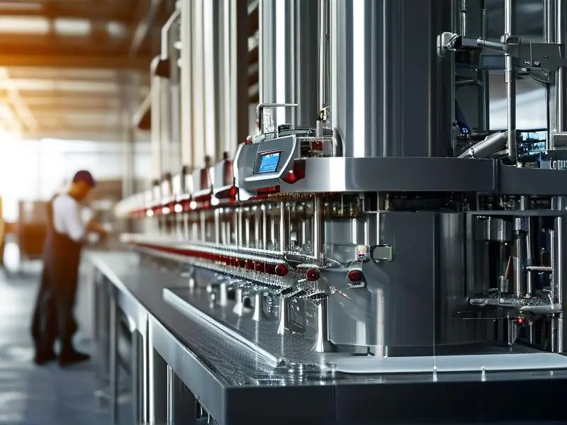 自动酿酒设备厂生产线展示