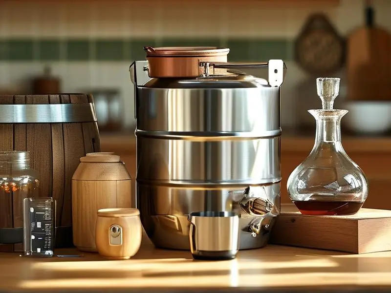 家庭自酿白酒全套设备展示图