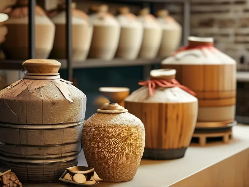 家庭自酿高粱白酒过程展示图