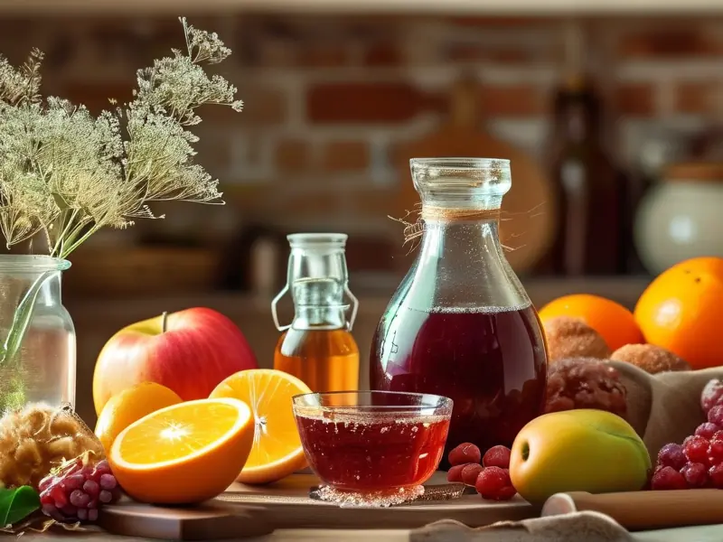 自制果酒所需材料和工具展示