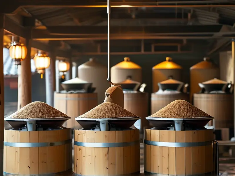 白酒酿造过程步骤演示