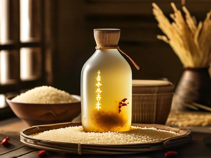 甜酒发酵过程中的温度控制场景