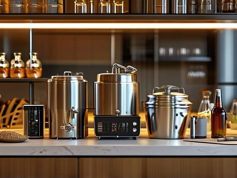 家庭小型酿酒设备展示