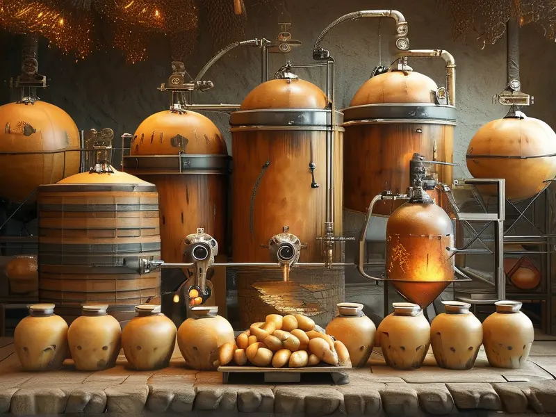 地瓜酿酒步骤详解图