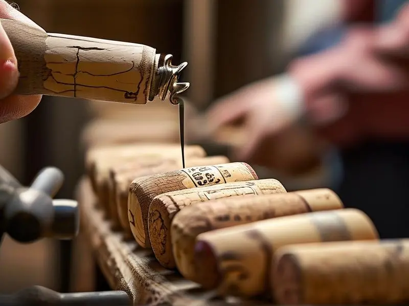 红酒木塞手工制作过程实拍