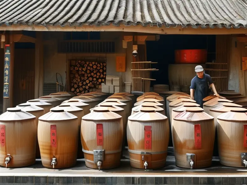 晋川香酿酒有限公司生产车间实景