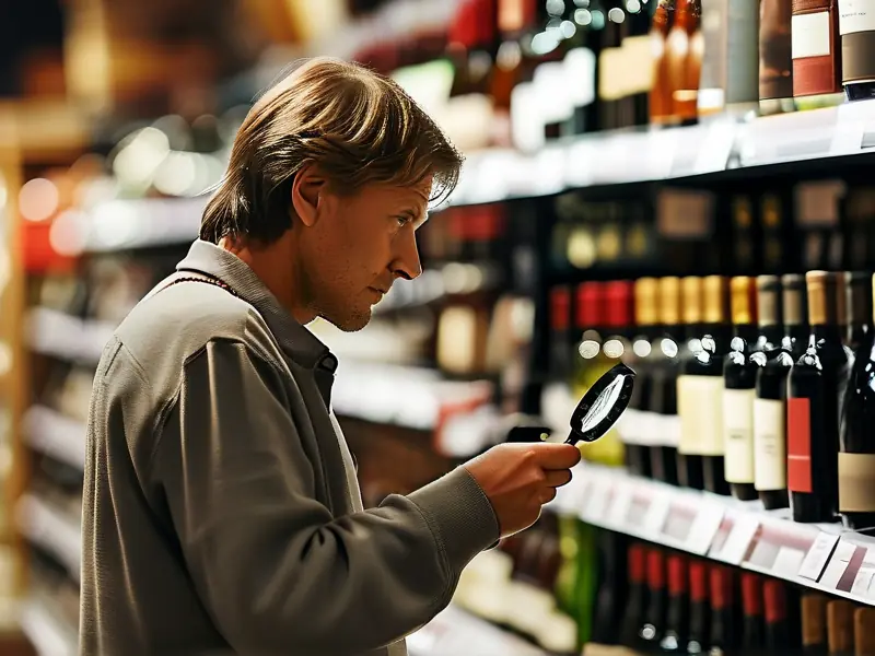 消费者鉴别纯粮白酒实拍图