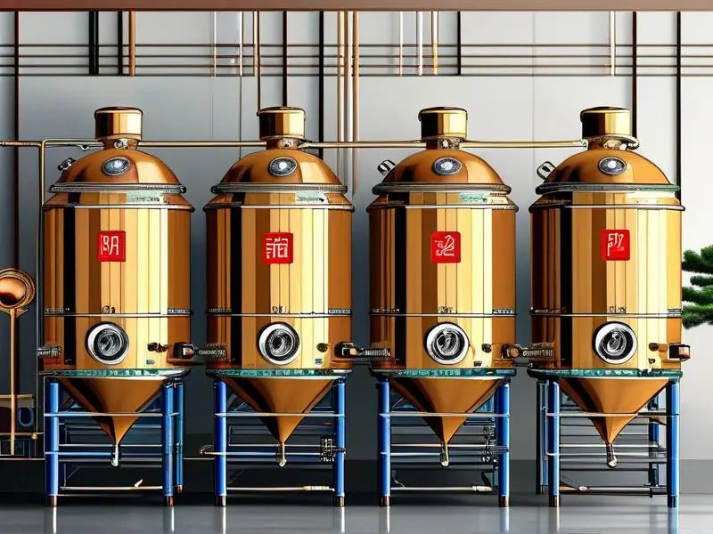 12987酿酒工艺与坤沙工艺流程图对比