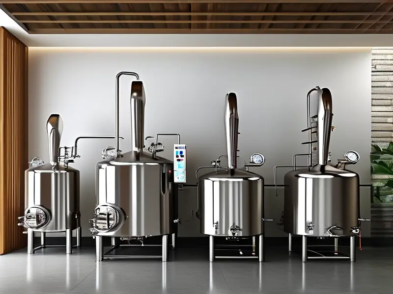 500斤酿酒设备展示图