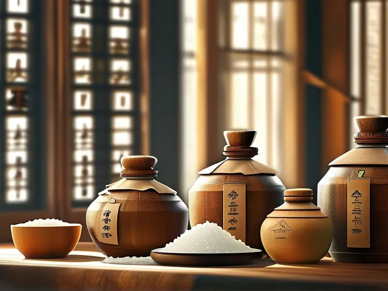 白酒酿造流程示意图