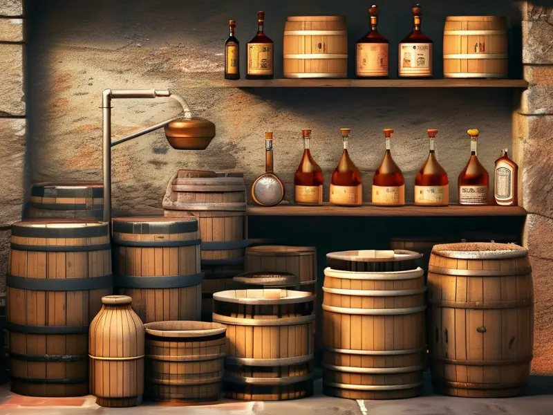 家庭自酿白酒原料与设备展示