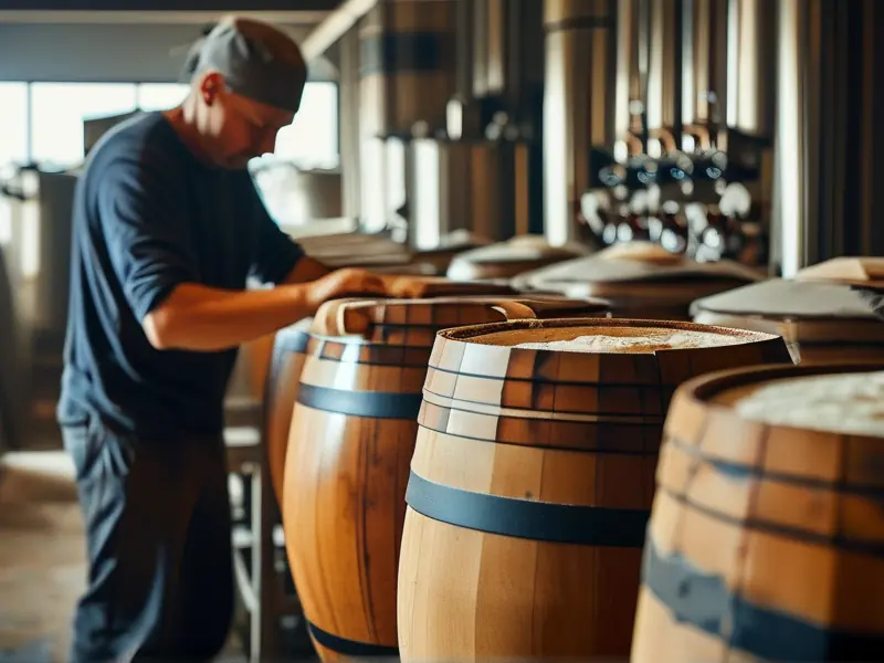 白酒发酵工艺过程展示