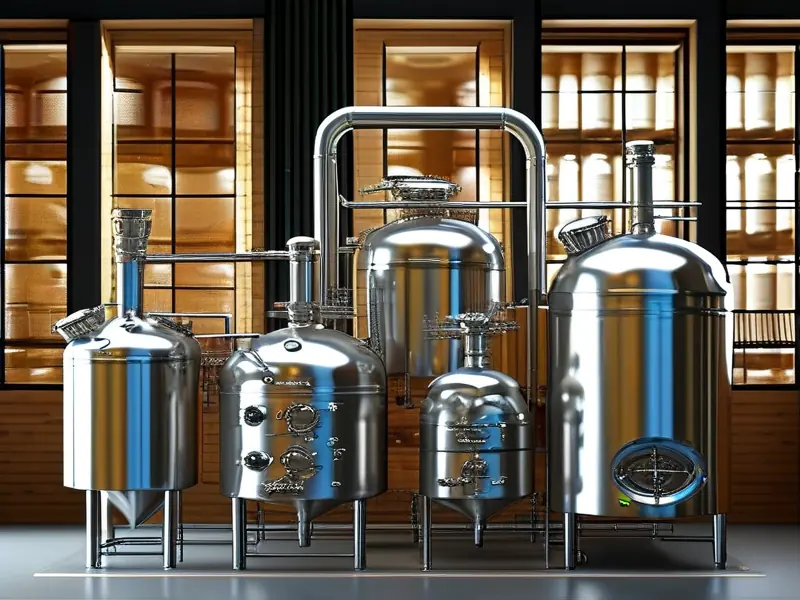 白酒酿酒设备展示图