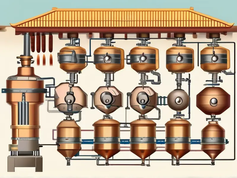 白酒生产工艺流程图解