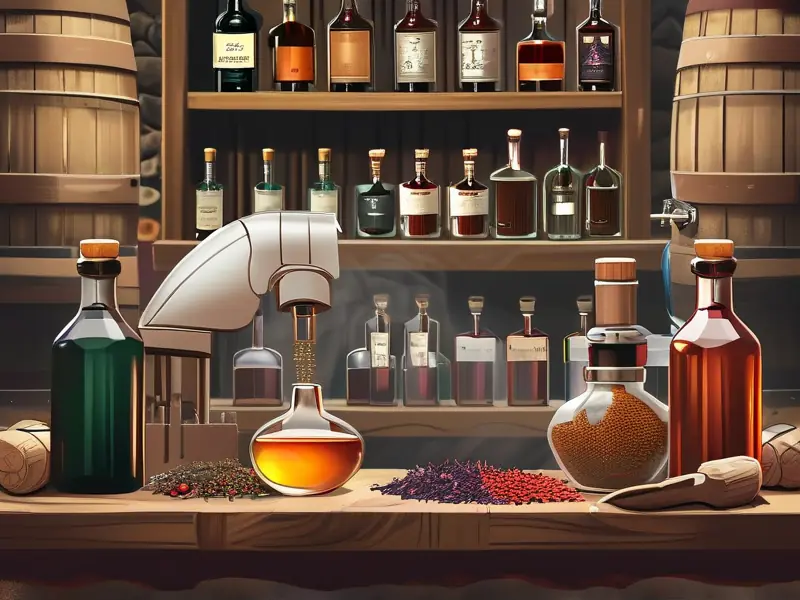 白酒调香技术实际操作场景